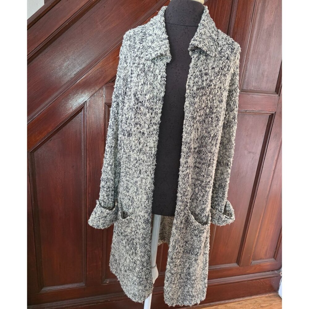 John Paul Richard Womens Long Cardigan Jacket L Duster